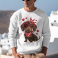 Dachshund Valentines Day Wiener Dog Lover Weenie Heart Raglan Baseball Tee Unisex Sweatshirt Dachshund Valentines Day Wiener Dog Lover Weenie Heart Raglan Baseball Tee Unisex Sweatshirt