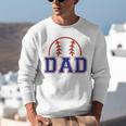 Dad Of Rookie 1st Birthday Baseball Boy Family Matching Unisex Sweatshirt Dad Of Rookie 1st Birthday Baseball Boy Family Matching Unisex Sweatshirt