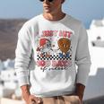 I Just Hit 100 Days Of School Baseball Boy Girl Teacher Unisex Sweatshirt