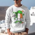 Kids Boys St Patricks Day Irish Flag Kids Baseball Ice Cream Drip Unisex Sweatshirt Kids Boys St Patricks Day Irish Flag Kids Baseball Ice Cream Drip Unisex Sweatshirt