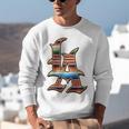 LA Sarape Los Angeles LA Sarape East LA Baseball Mexican Premium Tri-Blend Unisex Sweatshirt LA Sarape Los Angeles LA Sarape East LA Baseball Mexican Premium Tri-Blend Unisex Sweatshirt