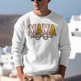 Leopard Baseball Softball Mama Bow Softball Baseball Mom Unisex Sweatshirt Leopard Baseball Softball Mama Bow Softball Baseball Mom Unisex Sweatshirt