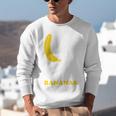Love Bananas Banana Baseball Unisex Sweatshirt Love Bananas Banana Baseball Unisex Sweatshirt