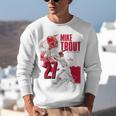 Mike Trout Los Angeles A MLB Baseball Players MLBMTR304N Unisex Sweatshirt Mike Trout Los Angeles A MLB Baseball Players MLBMTR304N Unisex Sweatshirt