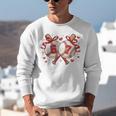 Six Seven 67 Meme Baseball Coquette Bow Valentine Unisex Sweatshirt Six Seven 67 Meme Baseball Coquette Bow Valentine Unisex Sweatshirt