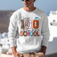 I Survived 100 Days Baseball Football Basketball School Kids Unisex Sweatshirt I Survived 100 Days Baseball Football Basketball School Kids Unisex Sweatshirt