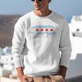 Sweet Vintage Retro Chicago City Flag Bear Print Raglan Baseball Tee Unisex Sweatshirt Sweet Vintage Retro Chicago City Flag Bear Print Raglan Baseball Tee Unisex Sweatshirt