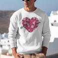 Valentine's Day Baseball Heart Softball Player Sports Lover Unisex Sweatshirt Valentine's Day Baseball Heart Softball Player Sports Lover Unisex Sweatshirt
