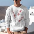 Vintage Distressed Baseball Number 15 Jersey Player Uniform Unisex Sweatshirt Vintage Distressed Baseball Number 15 Jersey Player Uniform Unisex Sweatshirt