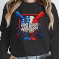 100 Days Of School 100th Day Youth Drip Baseball Boys Kid Unisex Sweatshirt 100 Days Of School 100th Day Youth Drip Baseball Boys Kid Unisex Sweatshirt