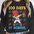 100 Days Of School Baseball Bat 100th Day Of School Boys Unisex Sweatshirt 100 Days Of School Baseball Bat 100th Day Of School Boys Unisex Sweatshirt