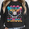 100 Days Of School Baseball Boys Ice Cream Drip 100th Day Unisex Sweatshirt 100 Days Of School Baseball Boys Ice Cream Drip 100th Day Unisex Sweatshirt