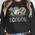 100 Days Of School Baseball Camo Celebration Unisex Sweatshirt