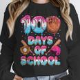 100 Days Of School Baseball Donut Dripping Teacher Boys Kids Unisex Sweatshirt 100 Days Of School Baseball Donut Dripping Teacher Boys Kids Unisex Sweatshirt