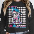 100 Days Of School Baseball Drip Boys Kids 100th Day School Unisex Sweatshirt