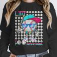 100 Days Of School Baseball Drip Ice Cream Boys Kids Unisex Sweatshirt