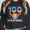 100 Days Of School Baseball Ice Cream Drip Kids Boys Teacher Unisex Sweatshirt 100 Days Of School Baseball Ice Cream Drip Kids Boys Teacher Unisex Sweatshirt