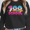 100 Days Of School Baseball Ice Cream Drip For Teacher Kid Unisex Sweatshirt 100 Days Of School Baseball Ice Cream Drip For Teacher Kid Unisex Sweatshirt