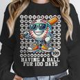 100 Days Of School Boys Baseball 100th Day Of School Kids Unisex Sweatshirt 100 Days Of School Boys Baseball 100th Day Of School Kids Unisex Sweatshirt
