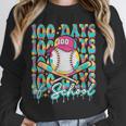 100 Days Of School Drip Baseball 100th Day Baseball School Unisex Sweatshirt 100 Days Of School Drip Baseball 100th Day Baseball School Unisex Sweatshirt