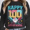 100 Days Of School Kids Baseball Drip 100th Day Of School Unisex Sweatshirt 100 Days Of School Kids Baseball Drip 100th Day Of School Unisex Sweatshirt