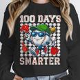 100 Days Smarter Baseball 100 Days Of School Boy Girl Kid Unisex Sweatshirt