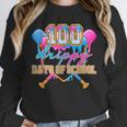 100 Drippy Days Of School Baseball Ice Cream Drip Boys Kids Unisex Sweatshirt 100 Drippy Days Of School Baseball Ice Cream Drip Boys Kids Unisex Sweatshirt