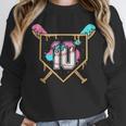 10th Birthday Baseball Bat Ice-Cream Drip 10yrs Old Boys Unisex Sweatshirt