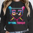 13th Birthday Official Teenager 67 Baseball Drip Boys Unisex Sweatshirt