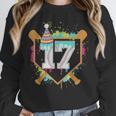 17th Birthday Baseball Drip Number 17 Year Old Birthday Boy Unisex Sweatshirt 17th Birthday Baseball Drip Number 17 Year Old Birthday Boy Unisex Sweatshirt