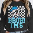 5th Birthday Dabbing Baseball Boys Bruh I'm 5 Year Old Unisex Sweatshirt 5th Birthday Dabbing Baseball Boys Bruh I'm 5 Year Old Unisex Sweatshirt