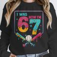 I Was 6 Now Im 7 Ice Cream Drip Baseball For Men Women Kids Unisex Sweatshirt I Was 6 Now Im 7 Ice Cream Drip Baseball For Men Women Kids Unisex Sweatshirt