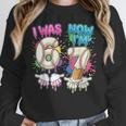 I Was 6 Now I'm 7 Baseball Drip 67 Birthday Boy 7th Birthday Unisex Sweatshirt
