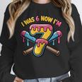 I Was 6 Now I'm 7 Dripping Ice Cream Baseball 67 Drip Unisex Sweatshirt I Was 6 Now I'm 7 Dripping Ice Cream Baseball 67 Drip Unisex Sweatshirt