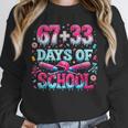 67 33 Days Of School Baseball Drip 100th Day Of School Boys Unisex Sweatshirt 67 33 Days Of School Baseball Drip 100th Day Of School Boys Unisex Sweatshirt