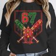 67 Baseball Drip Christmas Meme Six Seven Gen Alpha Slang Unisex Sweatshirt 67 Baseball Drip Christmas Meme Six Seven Gen Alpha Slang Unisex Sweatshirt