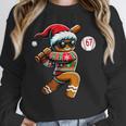 67 Gingerbread Man Playing Baseball Christmas 6 7 Meme Unisex Sweatshirt 67 Gingerbread Man Playing Baseball Christmas 6 7 Meme Unisex Sweatshirt