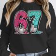 67 Ice Cream Drip Baseball Gen Alpha Slang Six Seven Meme Unisex Sweatshirt