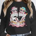67 Meme Kawaii Cats Baseball Ice Cream Drip 6 7 Kids Unisex Sweatshirt