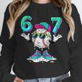 67 Meme Six Seven 6 7 Meme Baseball Drip Unisex Sweatshirt