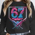 67 Six Seven Baseball Ice Cream Drip Cool Meme 67 Unisex Sweatshirt 67 Six Seven Baseball Ice Cream Drip Cool Meme 67 Unisex Sweatshirt