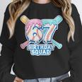 67th Birthday Squad Baseball Ice Cream Drip Birthday Squad Unisex Sweatshirt 67th Birthday Squad Baseball Ice Cream Drip Birthday Squad Unisex Sweatshirt