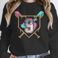 9th Birthday Baseball Bat Ice-Cream Drip 9yrs Old Boys Girls Unisex Sweatshirt