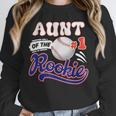 Aunt Rookie Of Year 1st Birthday Baseball Theme Matching Unisex Sweatshirt Aunt Rookie Of Year 1st Birthday Baseball Theme Matching Unisex Sweatshirt