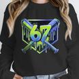 Awesome 67 Baseball Drip Effect Baseball 6-7 Meme Graphic Unisex Sweatshirt Awesome 67 Baseball Drip Effect Baseball 6-7 Meme Graphic Unisex Sweatshirt