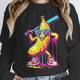Banana With Baseball Bat Street Baseball Drip Unisex Sweatshirt Banana With Baseball Bat Street Baseball Drip Unisex Sweatshirt