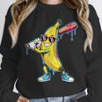 Banana Baseball Drip Kids Youth Boys Girls Unisex Sweatshirt