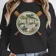 Baseball 100th Day Of School Camouflage Unisex Sweatshirt