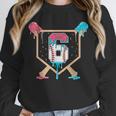 Baseball 6 Year Old Ice Cream Drip 6th Birthday Boys Player Unisex Sweatshirt Baseball 6 Year Old Ice Cream Drip 6th Birthday Boys Player Unisex Sweatshirt
