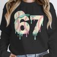 Baseball 67 Drip Six Seven Baseball Dripping Boys Kids Unisex Sweatshirt Baseball 67 Drip Six Seven Baseball Dripping Boys Kids Unisex Sweatshirt